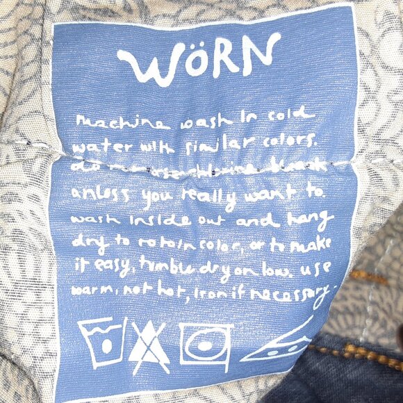 "Worn" Jeans * NWOT? * Blue Denim * Women's Size 10 * Boot Flare Bell Bottoms * - Picture 11 of 11